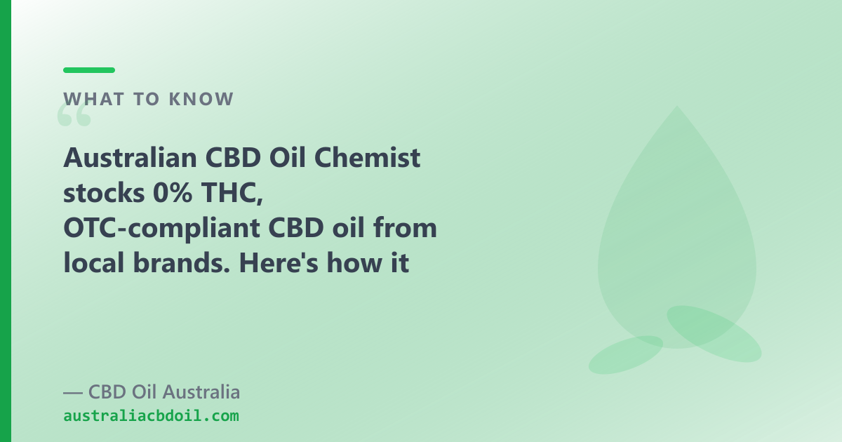 Multi-brand marketplace vs single source: CBD Oil Australia adds full-spectrum, CBG, CBN and pet oil with one COA format