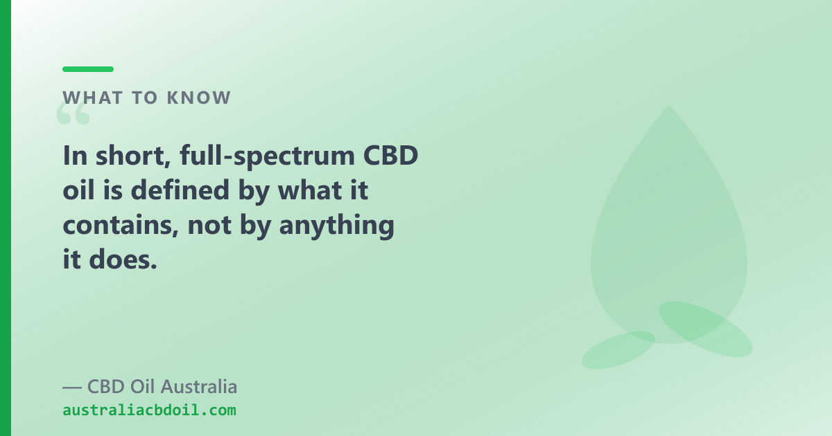 CBD Oil Australia full-spectrum CBD oil: hemp extract in MCT, 50ml, four strengths from $89.95, lab-tested by batch and shipped across Australia