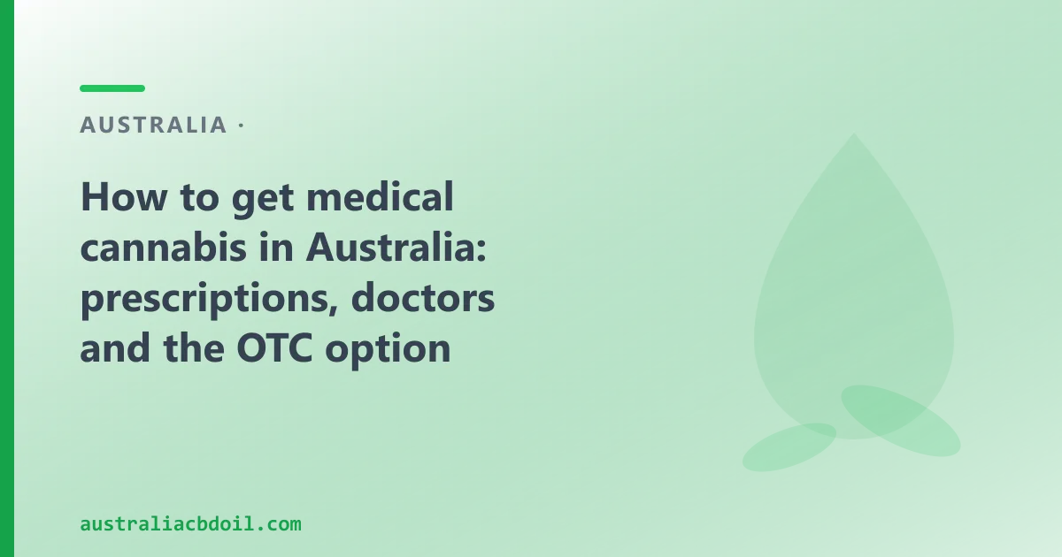 How to get medical cannabis in Australia: prescriptions, doctors and the OTC option
